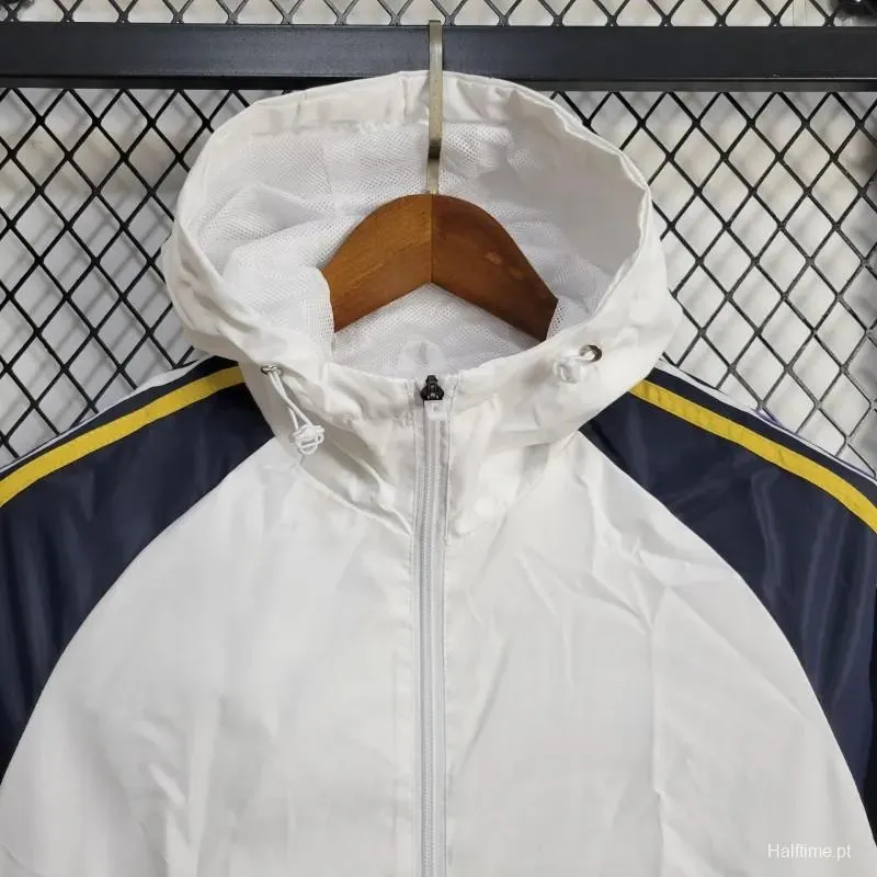 2024 Germany White Windbreaker