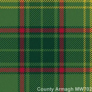 8 Yard Hand Made Kilt - Irish County Tartans