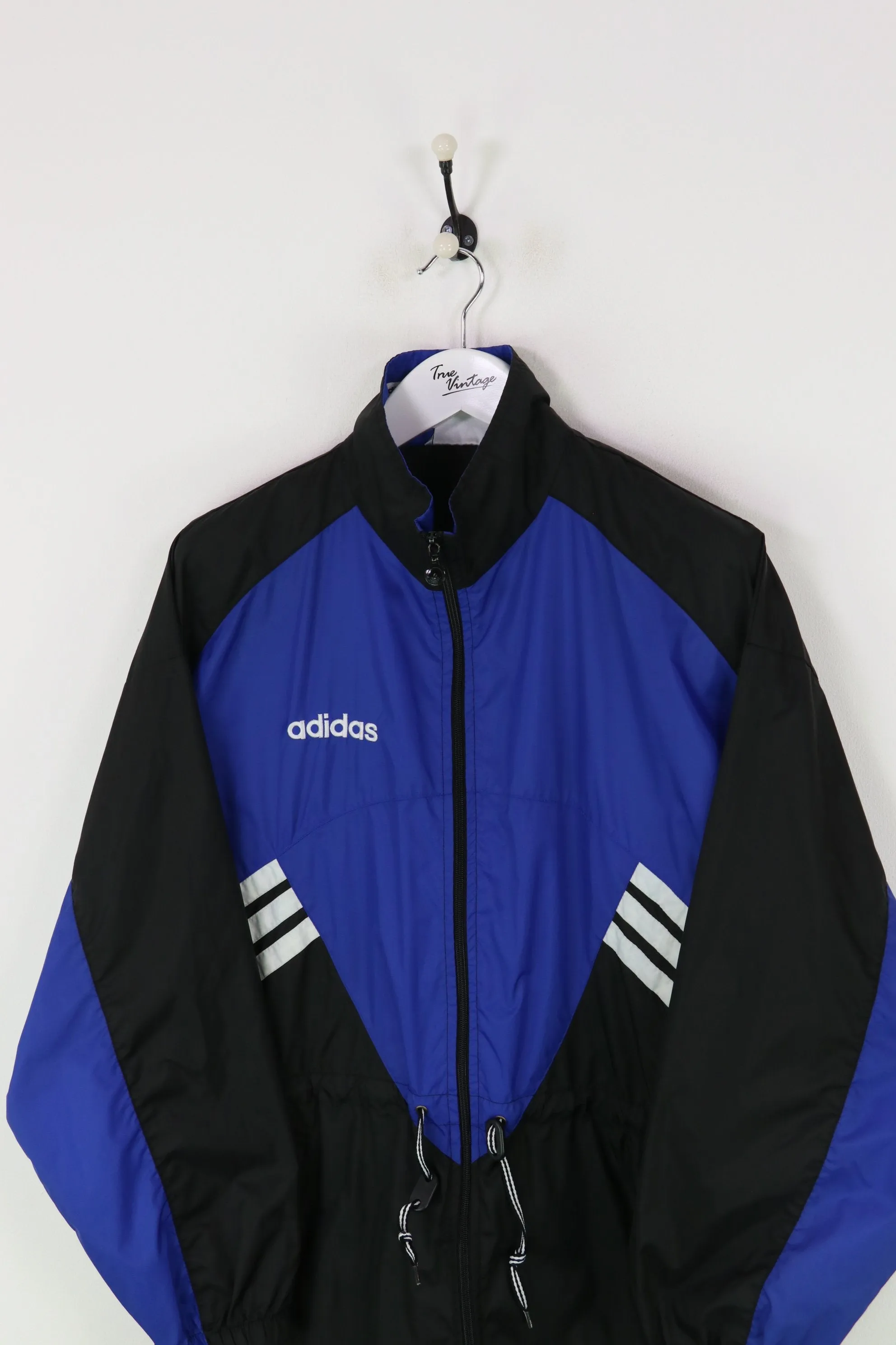 Adidas Windbreaker Jacket Blue/Black XL