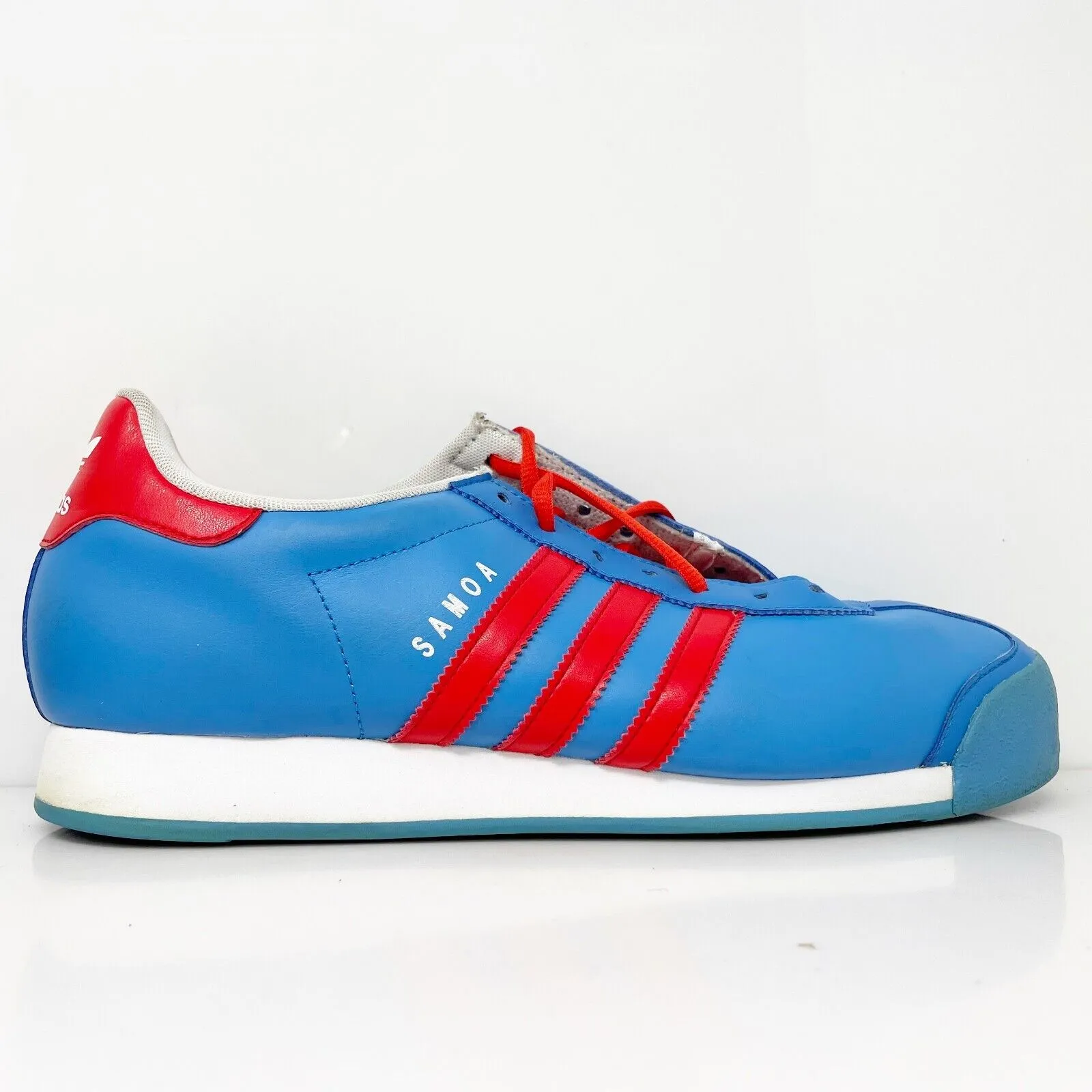 Adidas Womens Samoa G56769 Blue Casual Shoes Sneakers Size 11