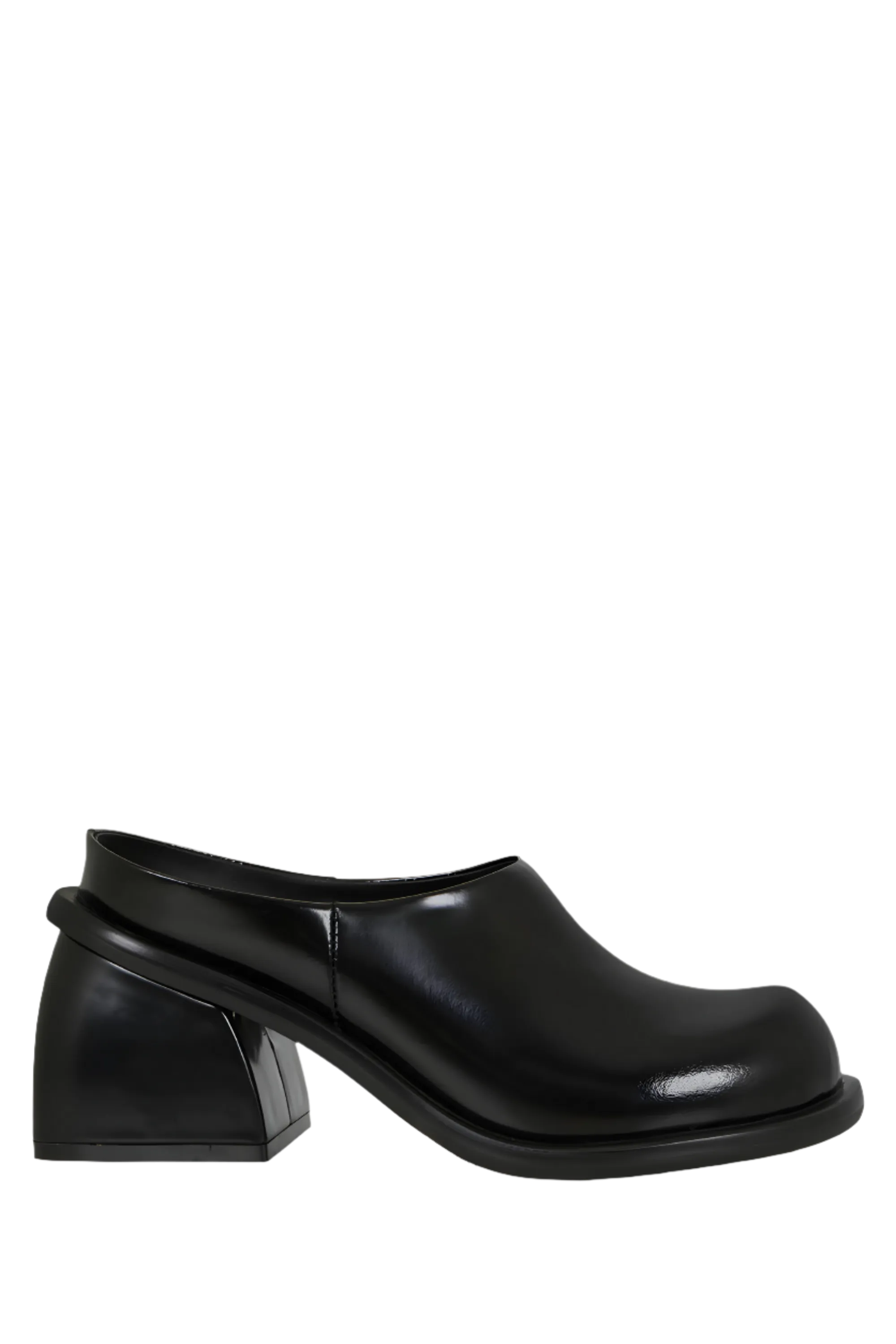 Alky Heeled Clogs - Black