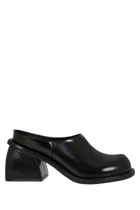 Alky Heeled Clogs - Black