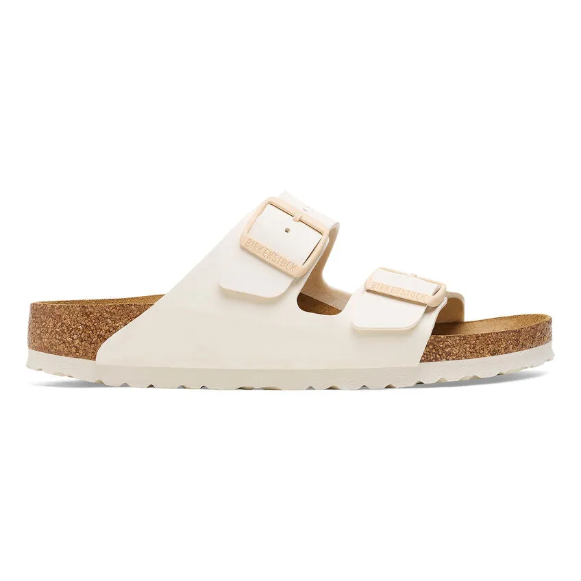 Arizona - The Birkenstock Signature Double Band Sandal in Eggshell