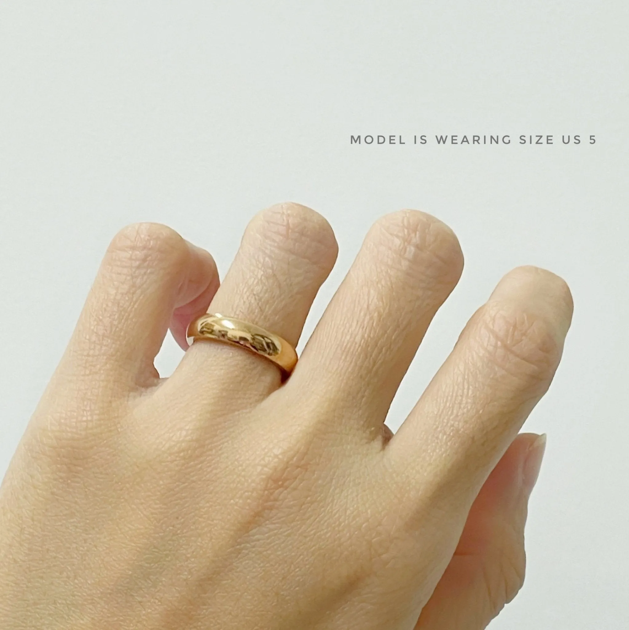 Basic Thick Ring (rose gold)