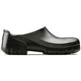 Birkenstock A 640 PU black steel toe cap