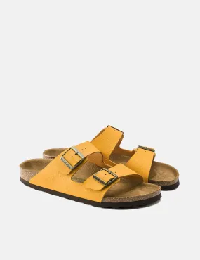 Birkenstock Arizona Vegan Sandals (Regular) - Saddle Matt Ochre