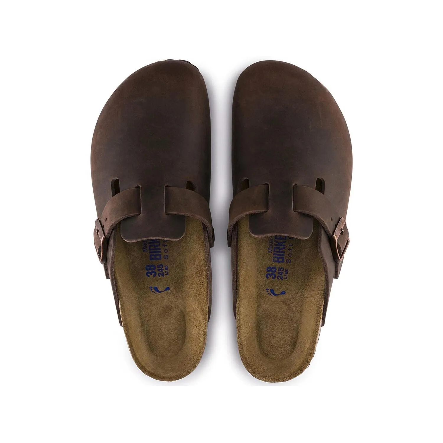 Birkenstock Boston Soft Footbed Oiled Leather Color: Habana