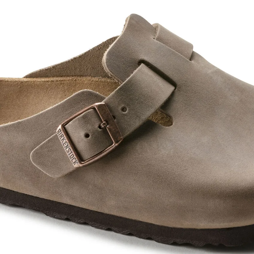 Birkenstock Boston - Tobacco | Oiled Leather - 960811