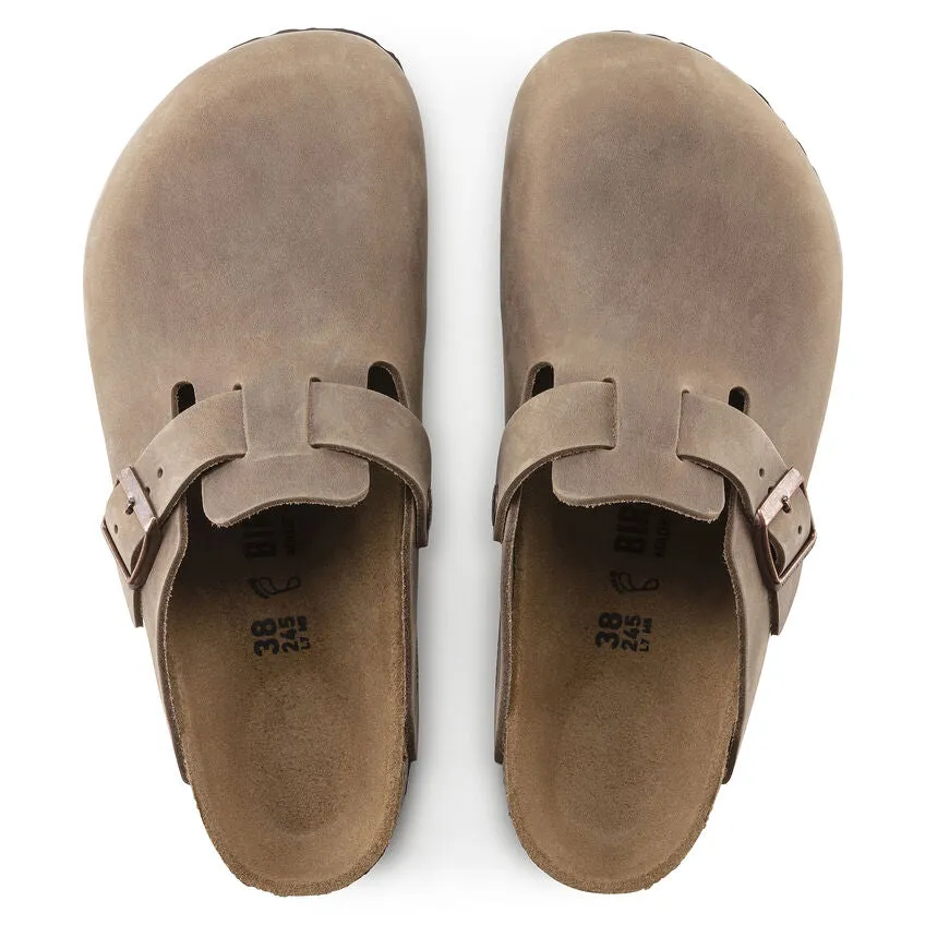 Birkenstock Boston - Tobacco | Oiled Leather - 960811