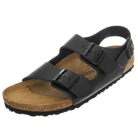 Birkenstock Milano Black Natural Leather