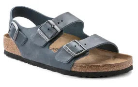 Birkenstock Milano Natural Leather Midnight