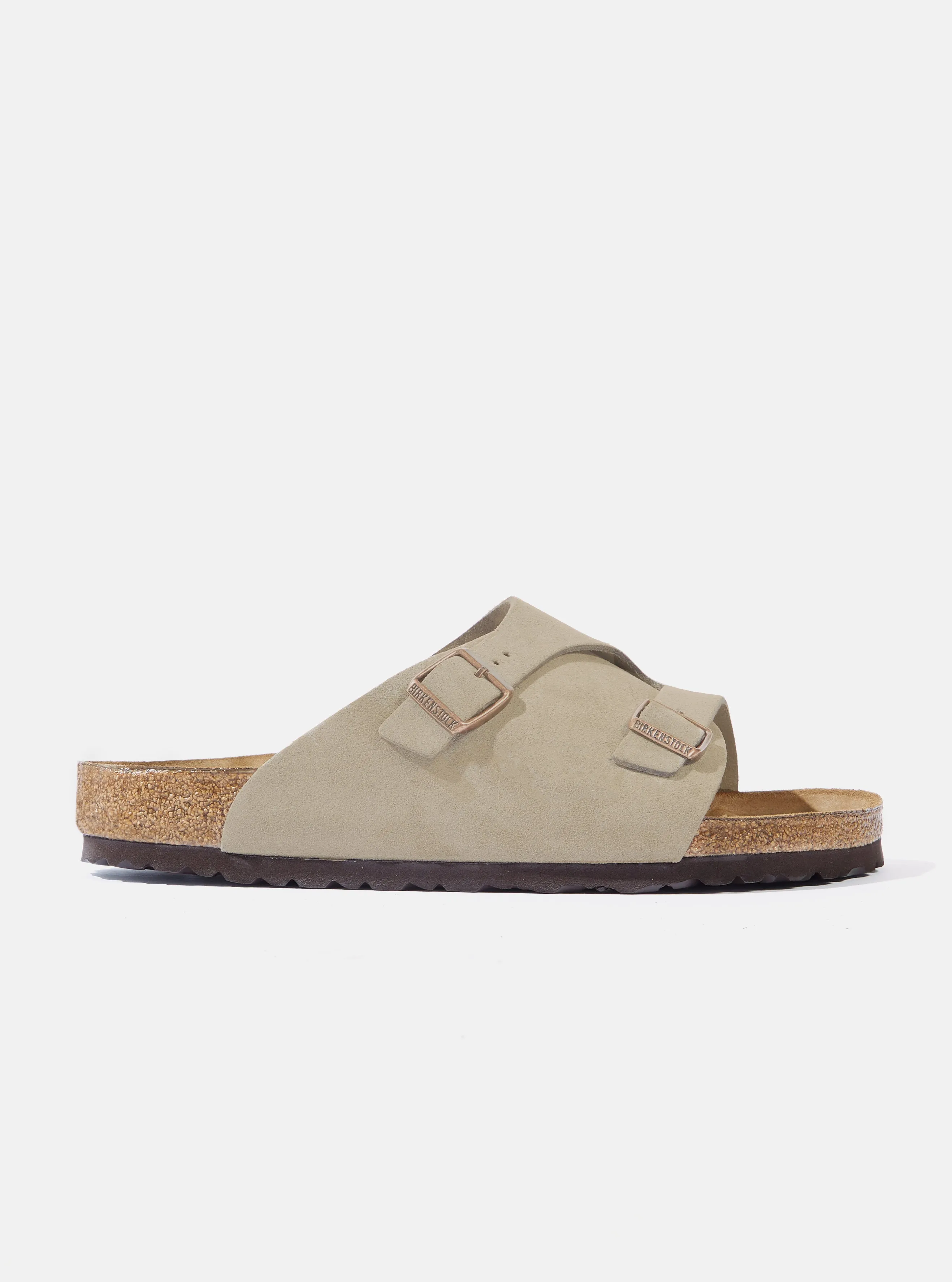 Birkenstock Zürich in Taupe Suede