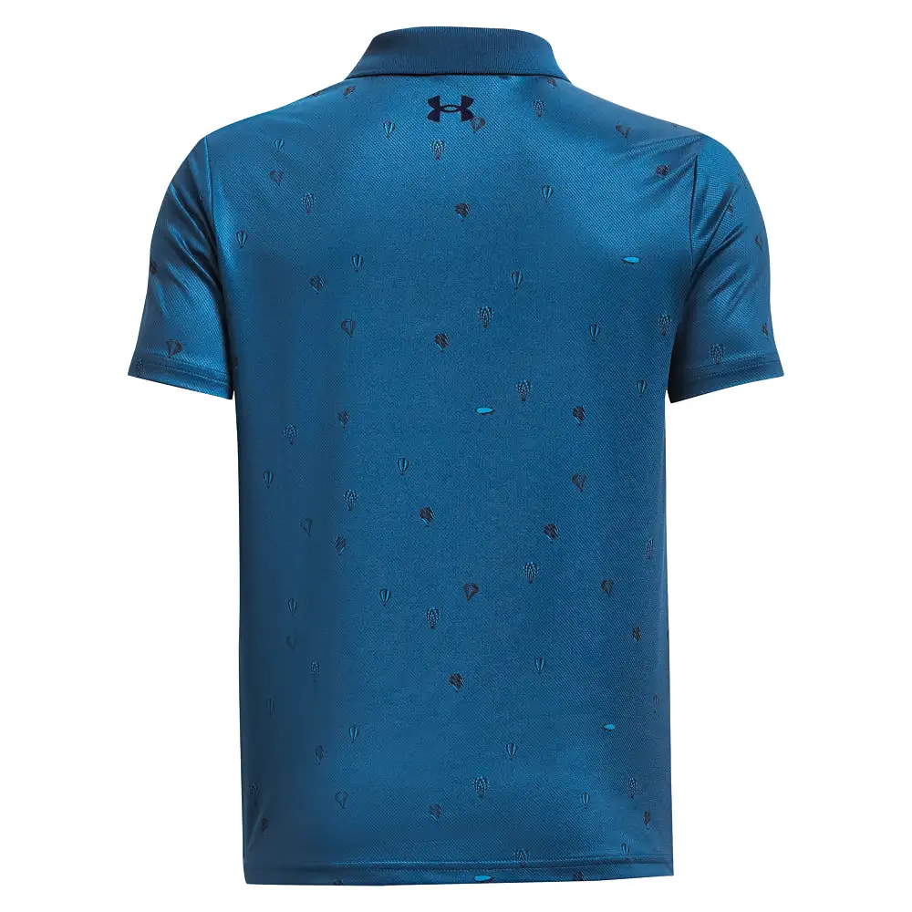 Boys' Under Armour Youth Matchplay Printed Polo