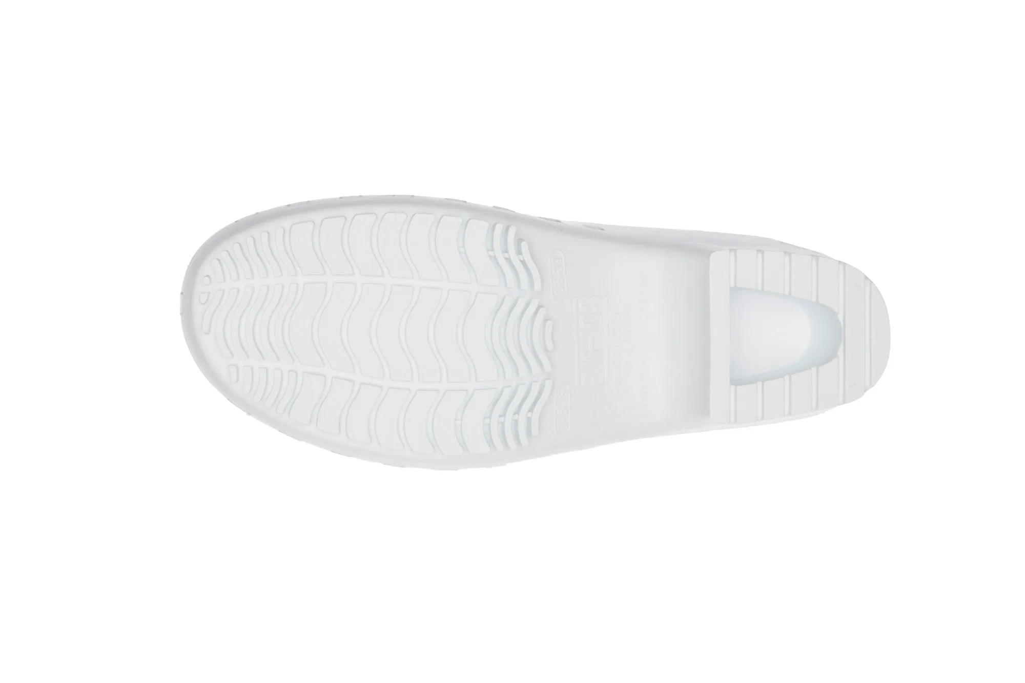 Calzuro Classic clogs without Upper Holes - White