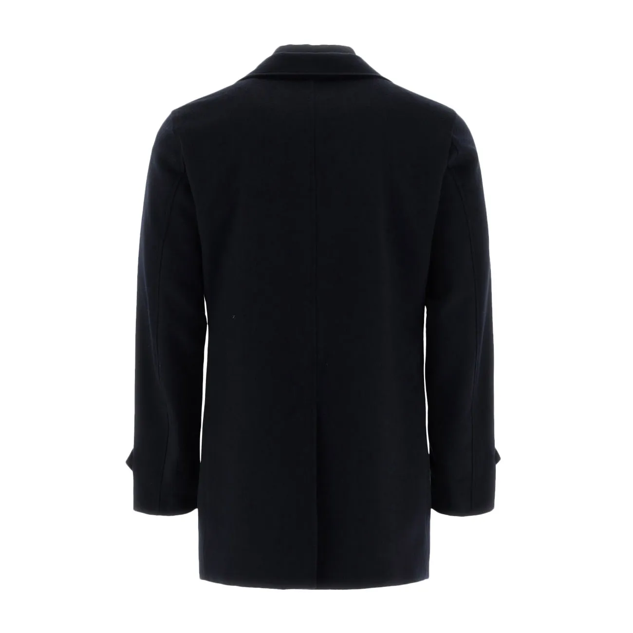 CAPPOTTO MISTO LANA Uomo Blu