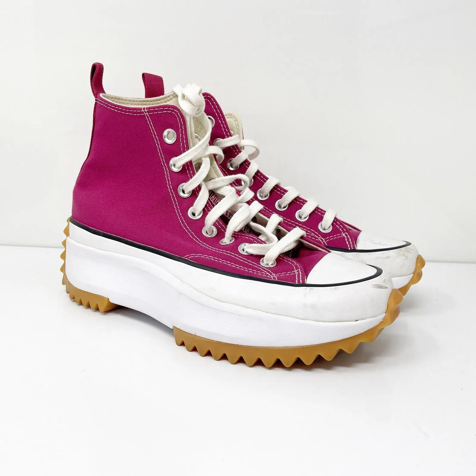 Converse Unisex Run Star Hike Hi 172362C Pink Casual Shoes Sneakers Size M6.5 W8