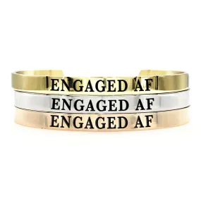 Engaged AF Thick Bangle *being discontinued*