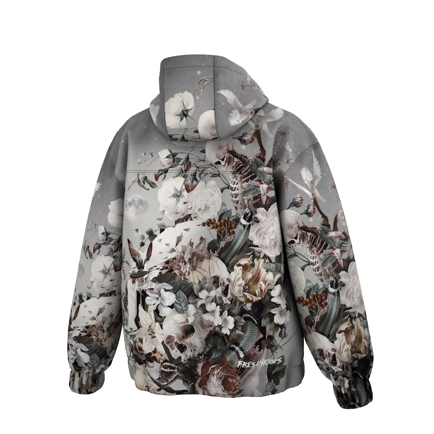 Floral Space Windbreaker