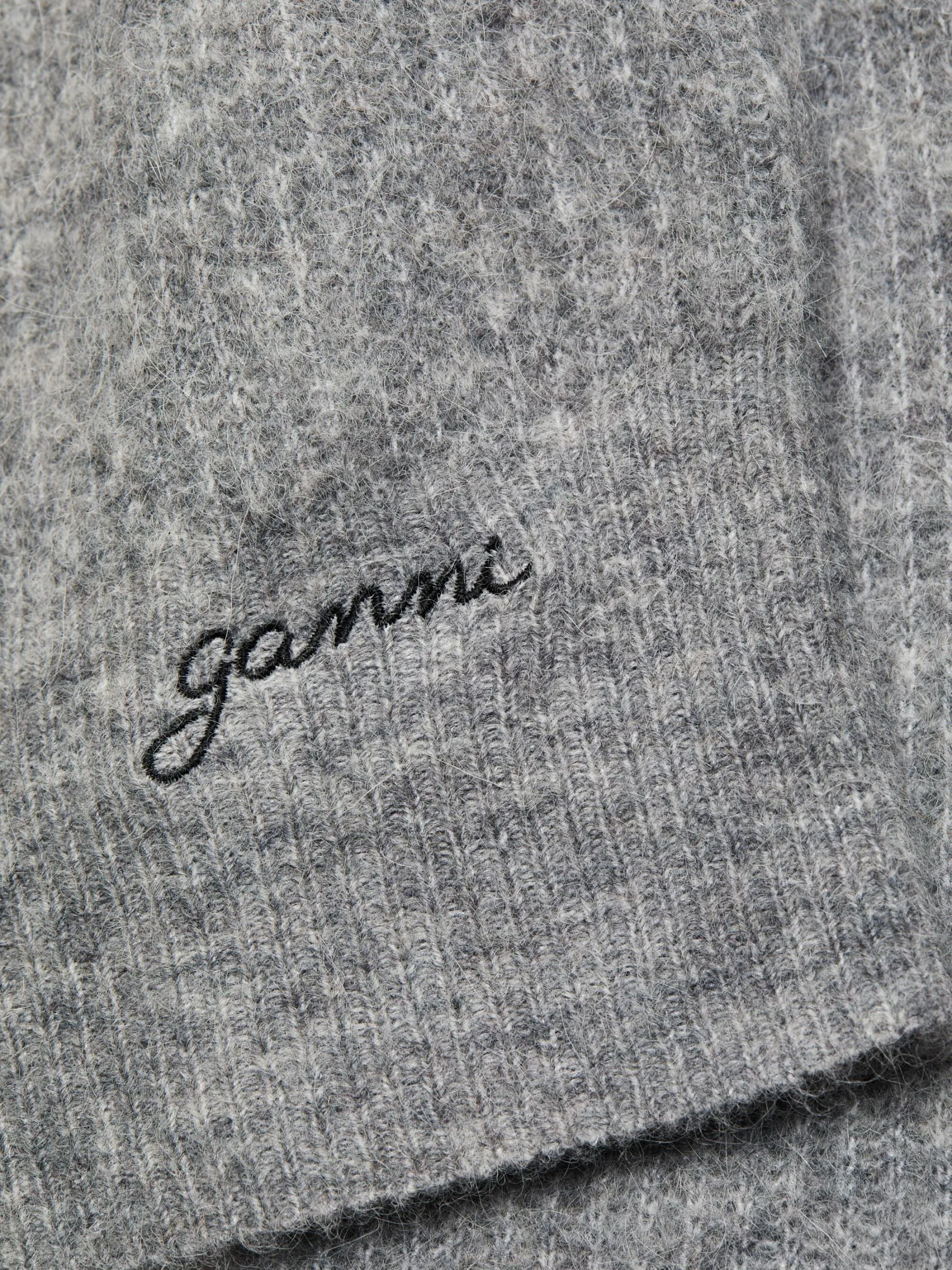 Ganni  |Casual Style Wool Long Sleeves Plain Party Style