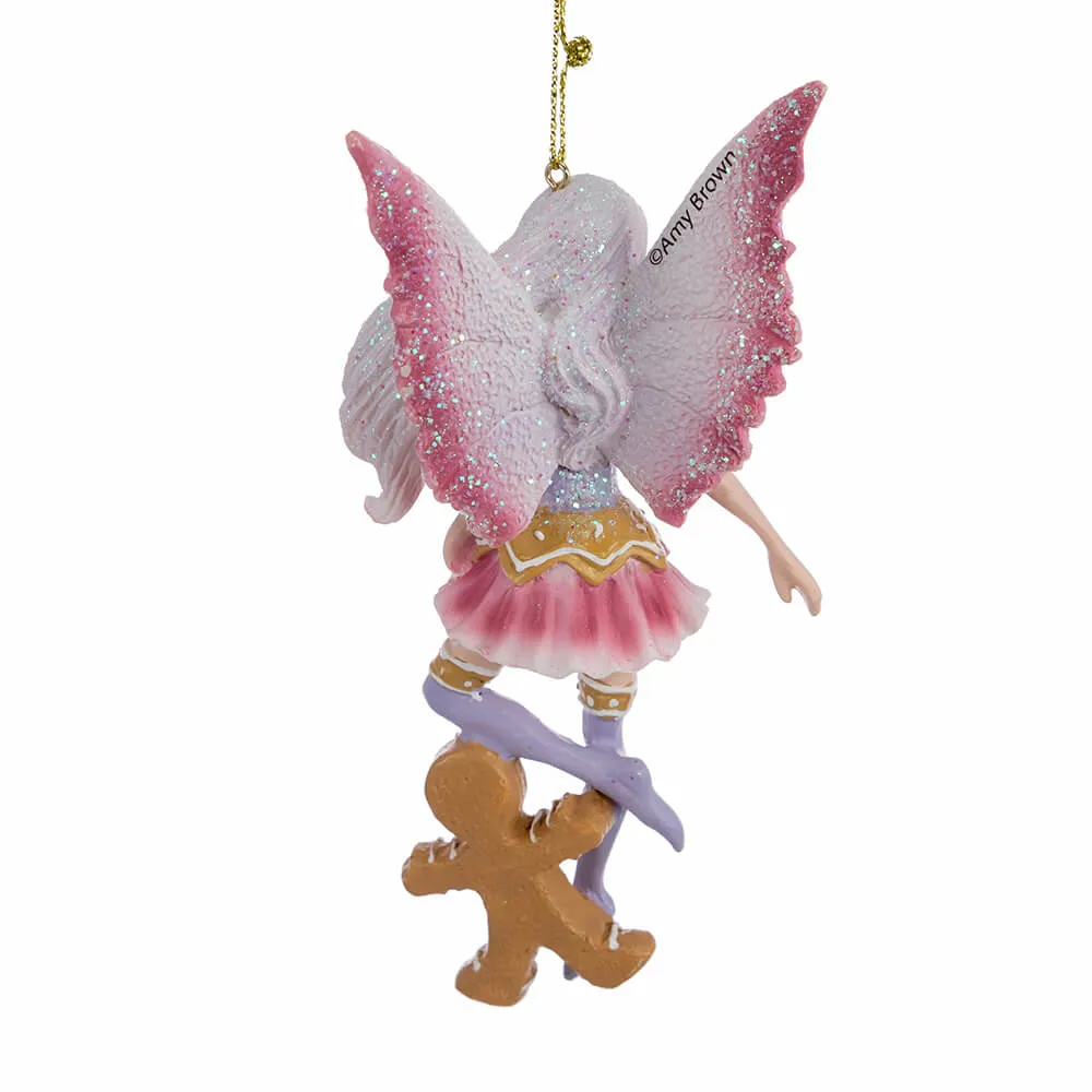 Gingerbread Fairy Ornament