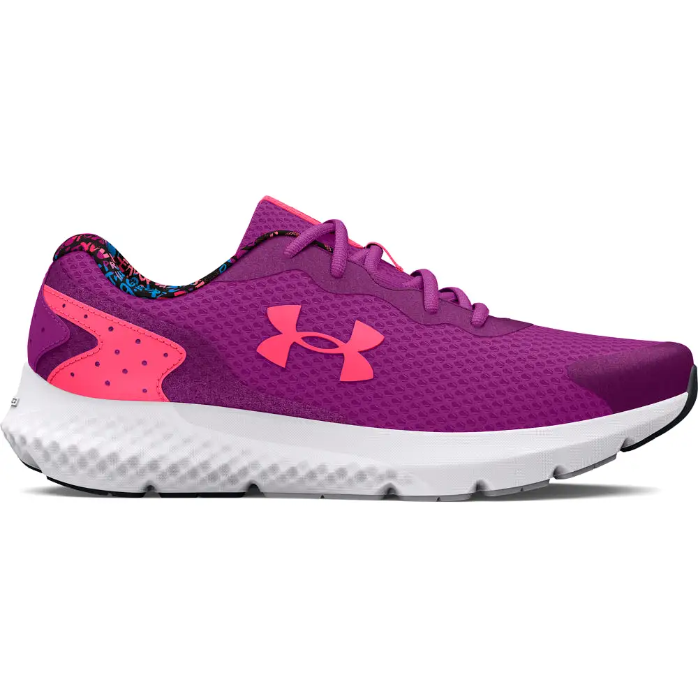 Girls' Under Armour Youth Charged Rogue 3 Glitter