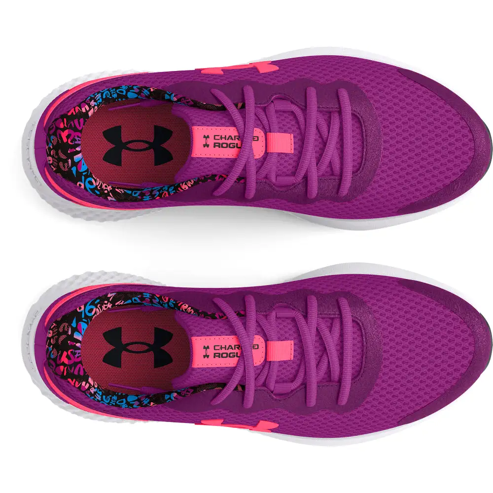 Girls' Under Armour Youth Charged Rogue 3 Glitter