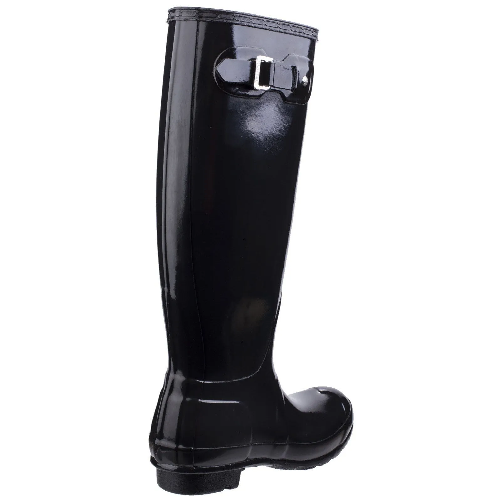 Hunter Original Tall Gloss Wellington Boots - Black