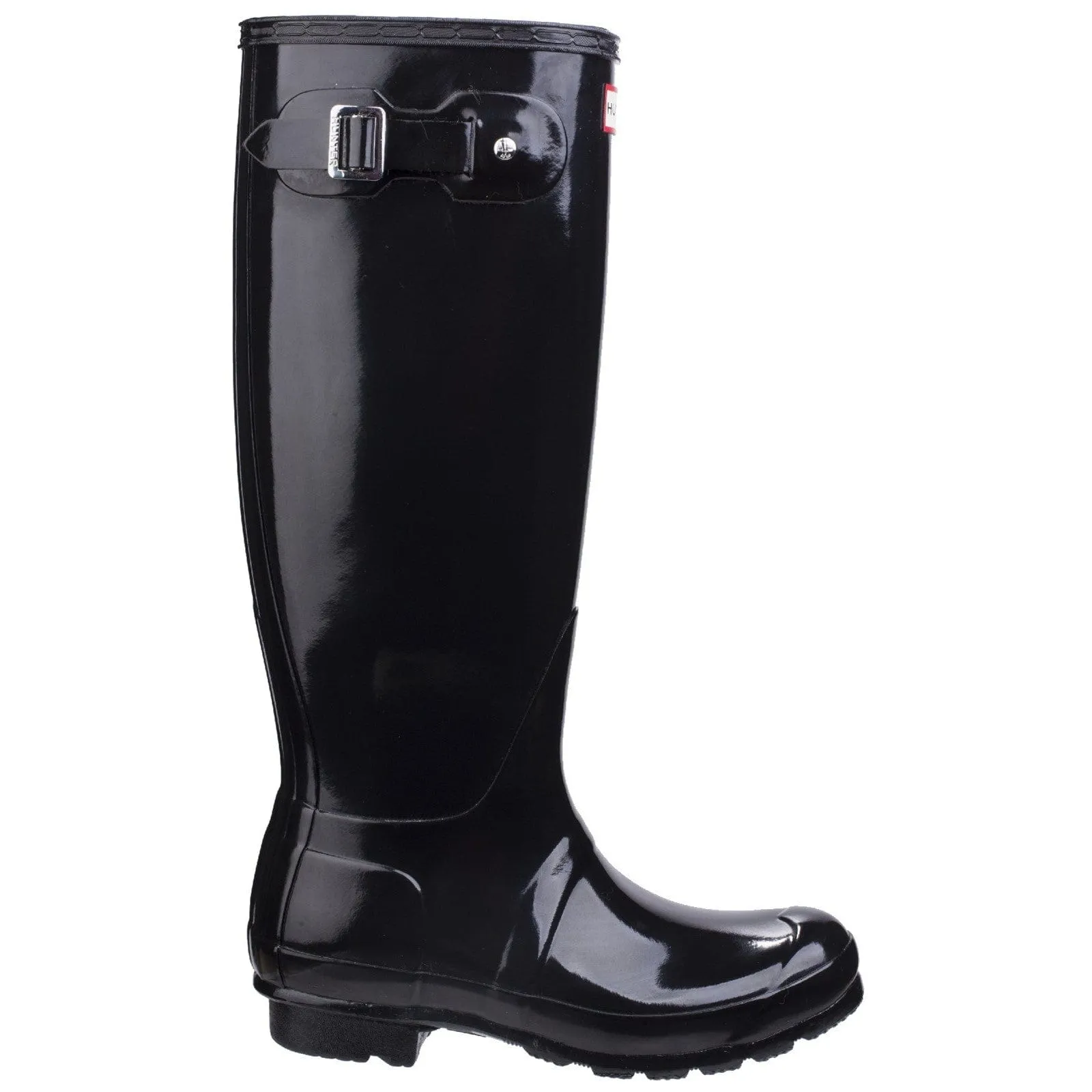 Hunter Original Tall Gloss Wellington Boots - Black