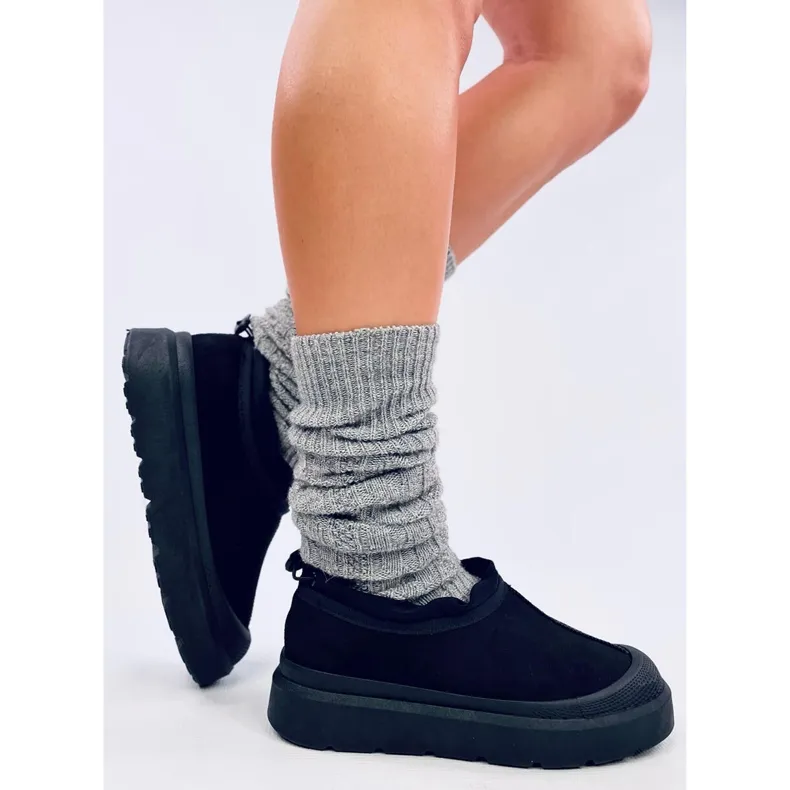 Jayden Black Emus Short Snow Boots