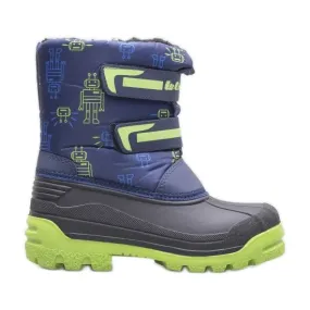 Lee Cooper Jr LCJ-23-44-2006K snow boots blue