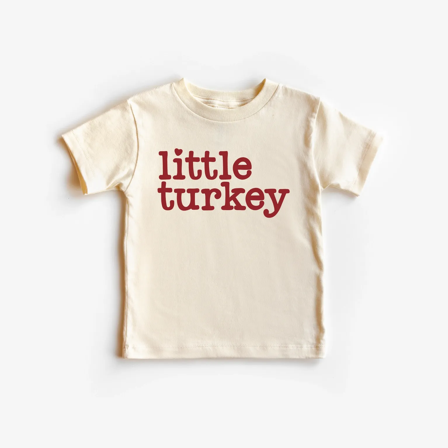 Little Turkey Bodysuit or T- Shirt / Natural