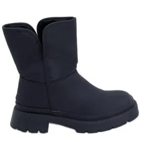 Lizzo Black snow boots