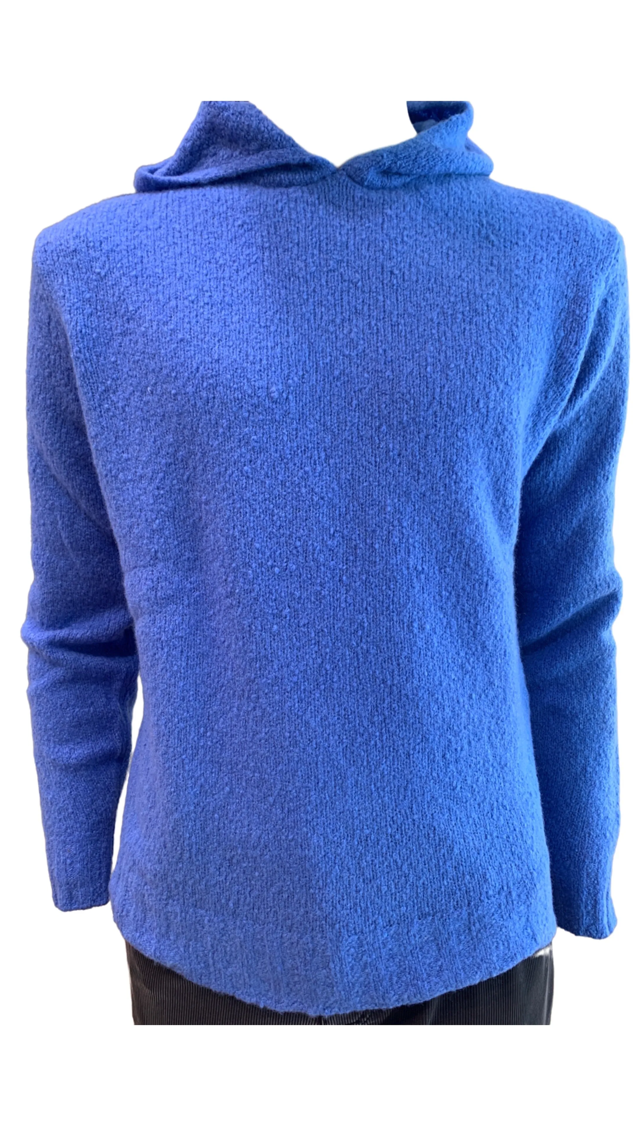 Maglia con cappuccio in eco cashmere Suite16