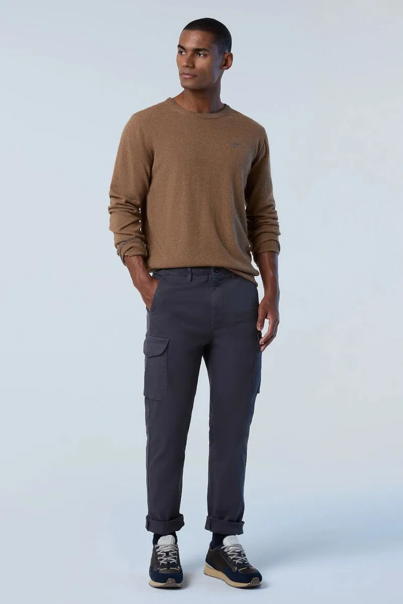 MAGLIA IN CASHMERE RICICLATO UOMO Marrone