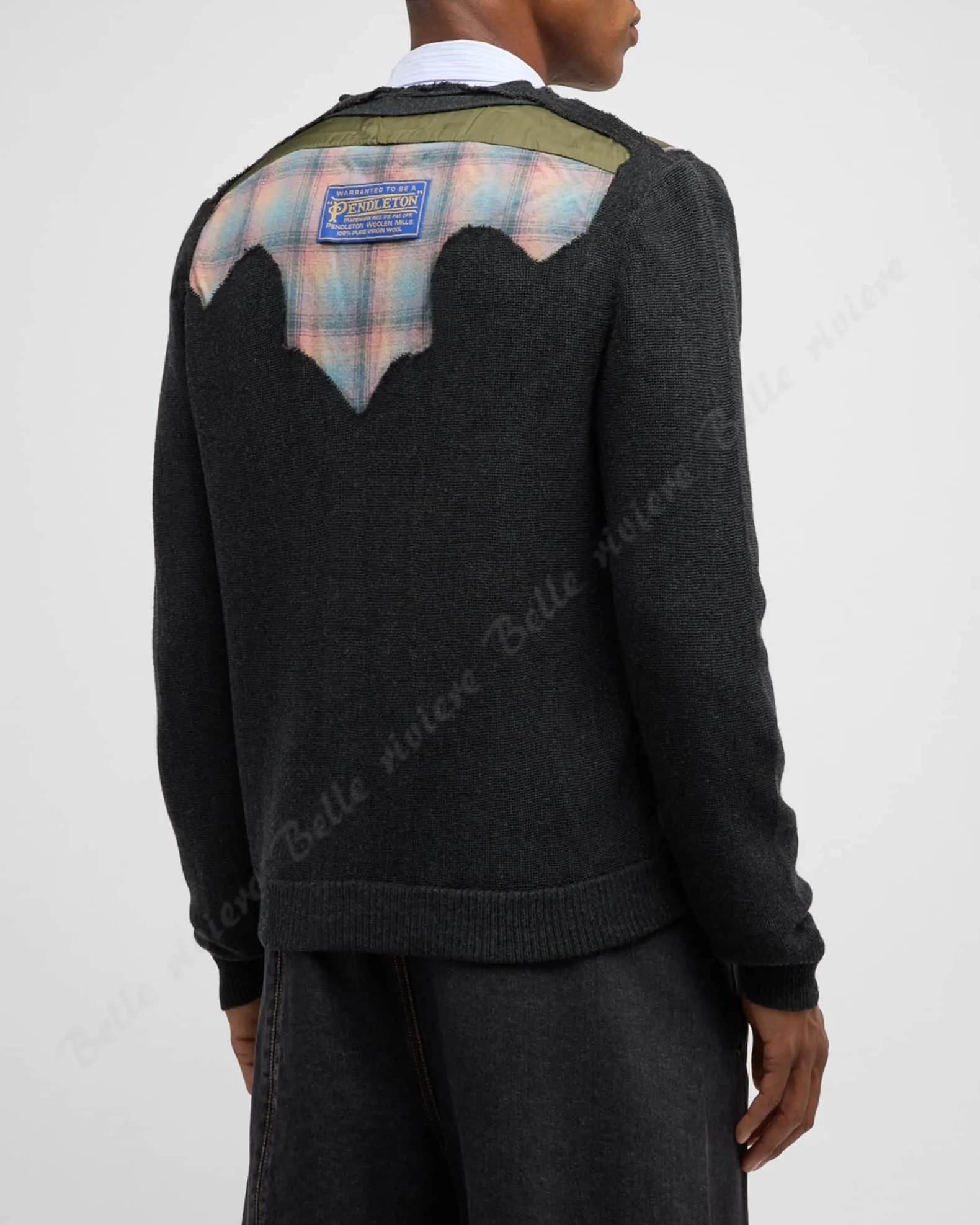 Maison Margiela  |Unisex Wool Street Style Oversized Designers Cardigans