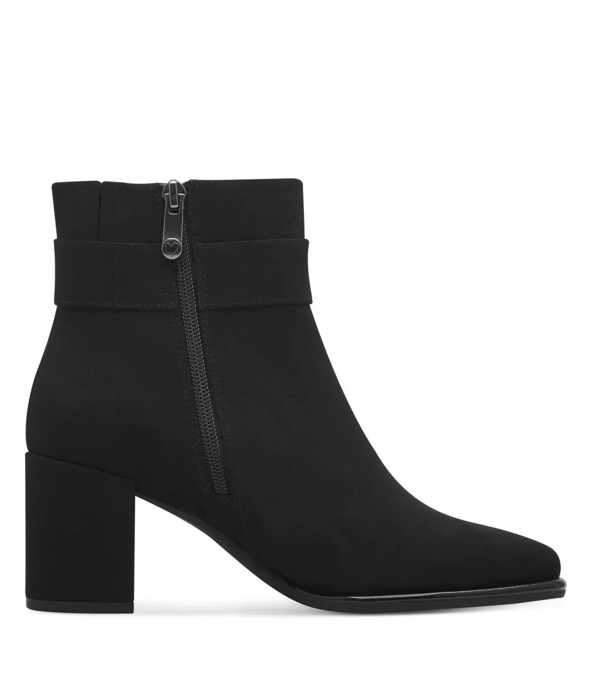 Marco Tozzi Angle Boots Heeled- Black 2-25338-43-098