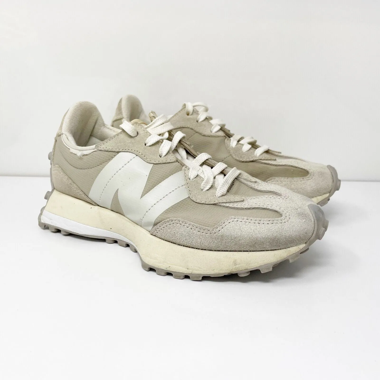 New Balance Unisex 327 WS327EC White Casual Shoes Sneakers Size M 4.5 W 6 B