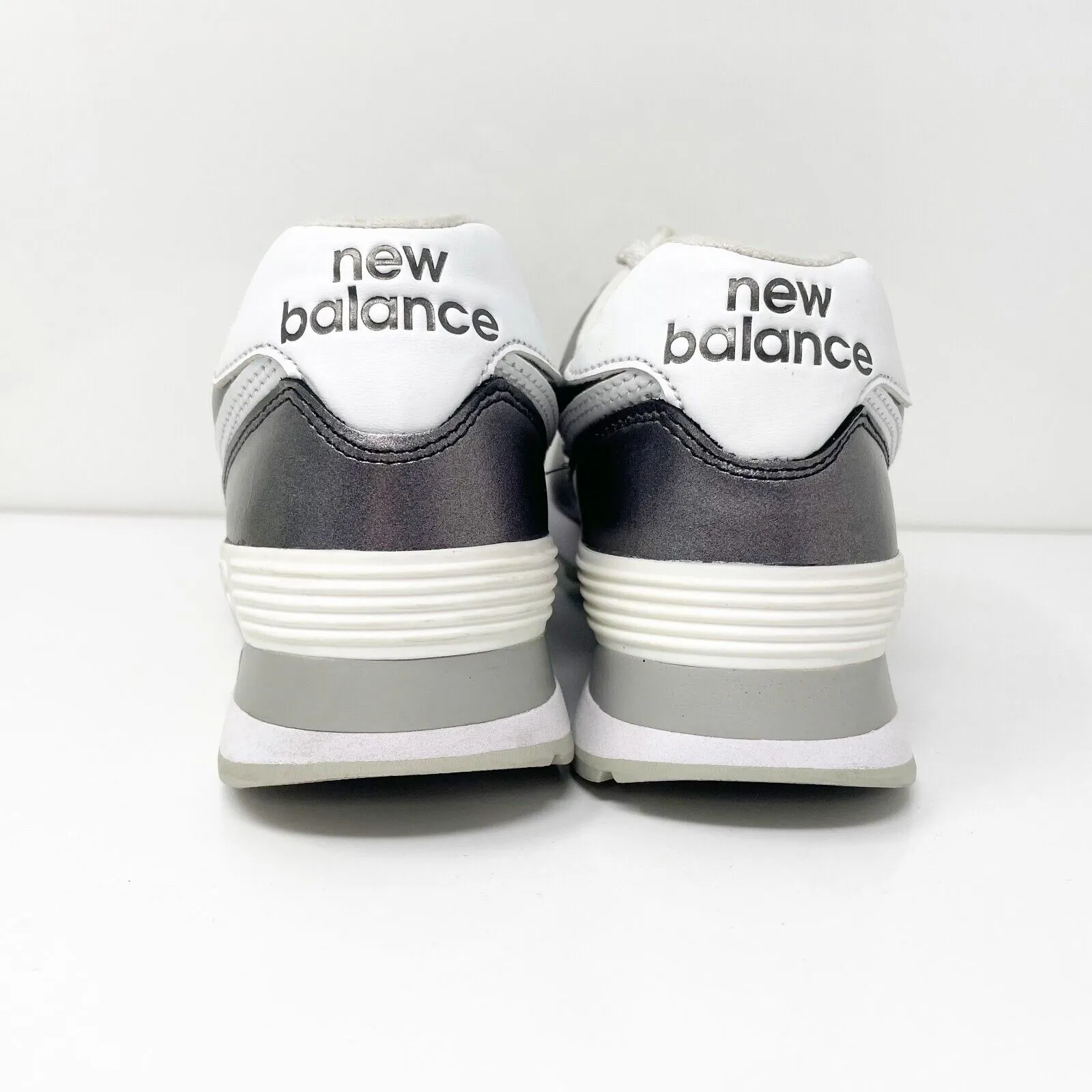 New Balance Womens 574 V2 WL574LD2 Black Casual Shoes Sneakers Size 7.5