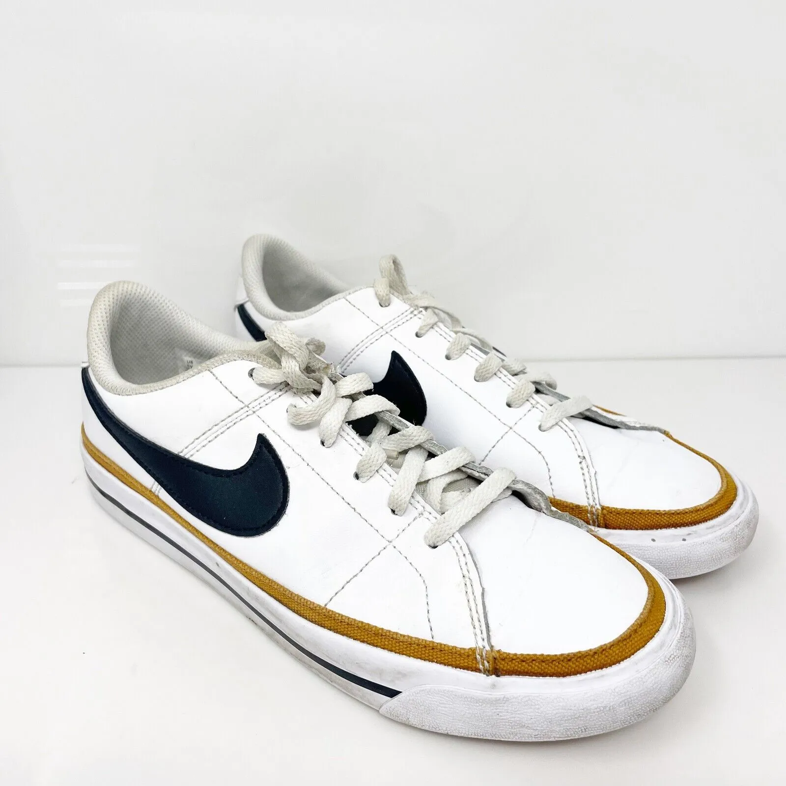 Nike Boys Court Legacy DA5380-102 White Casual Shoes Sneakers Size 5Y