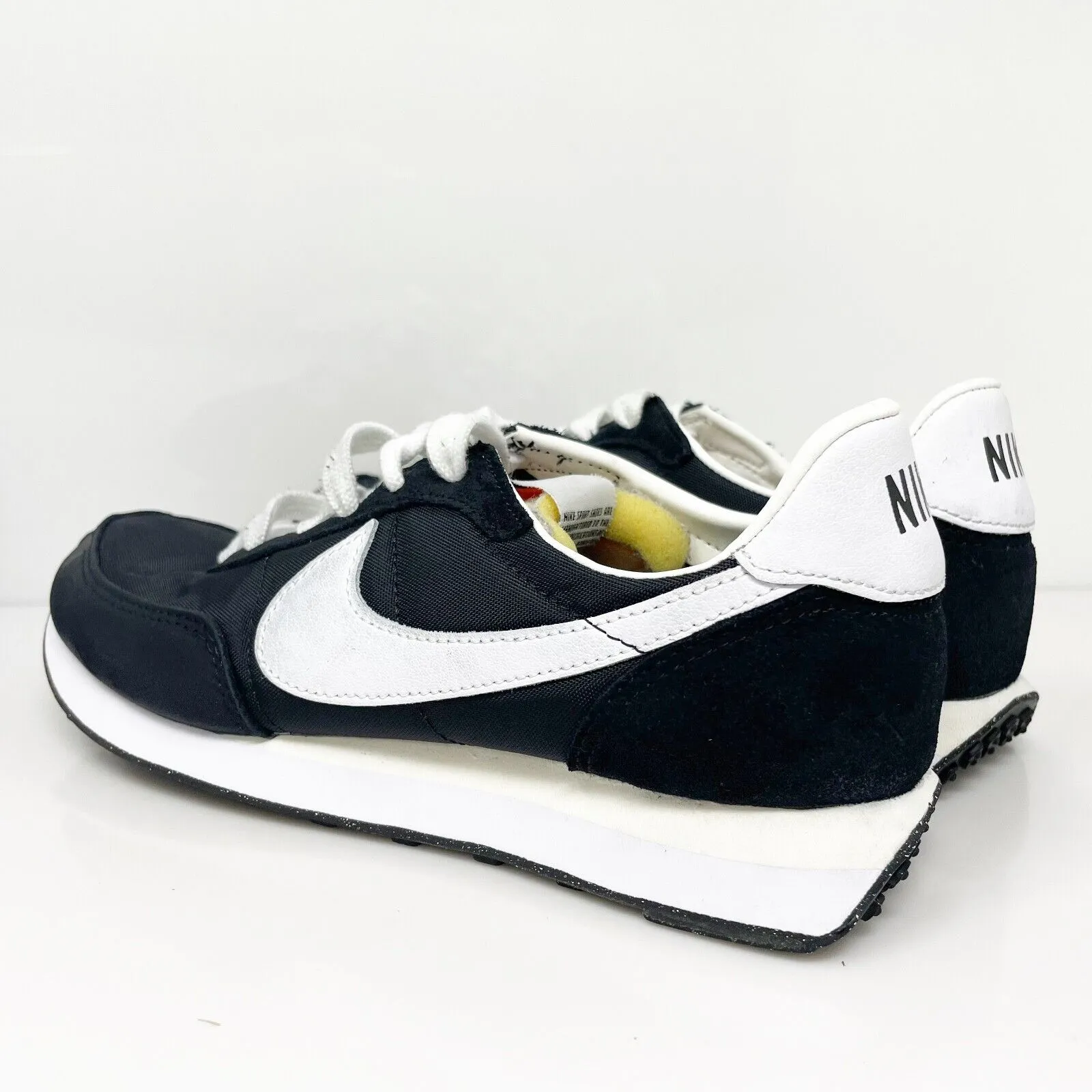 Nike Boys Waffle Trainer 2 DC6477-001 Black Casual Shoes Sneakers Size 6Y