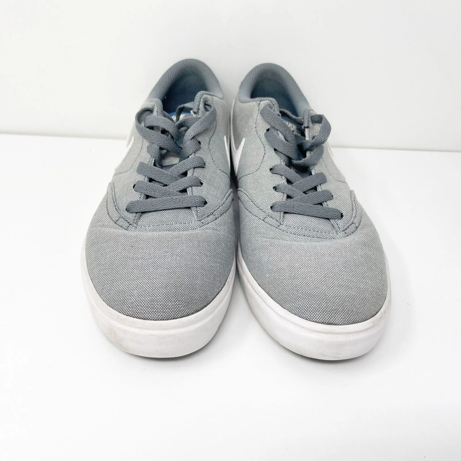 Nike Mens SB Check Solarsoft 843896-003 Gray Casual Shoes Sneakers Size 8