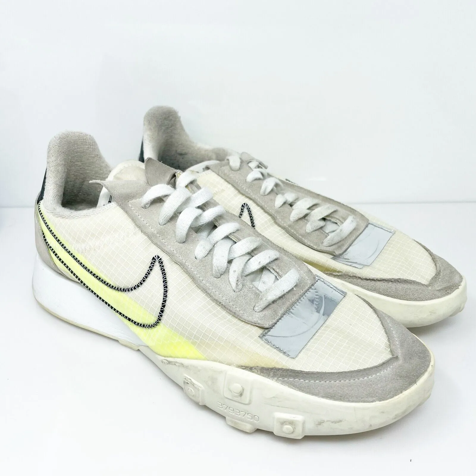 Nike Womens Waffle Racer 2X DC4467-100 White Casual Shoes Sneakers Size 11