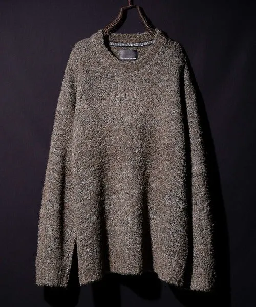 Number Nine Short Feather Knit Pullover