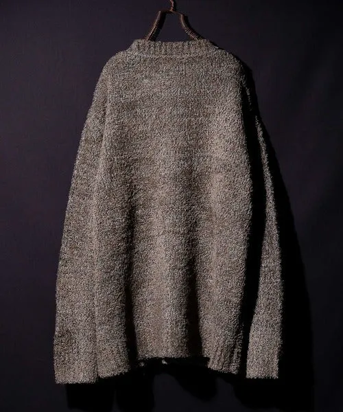 Number Nine Short Feather Knit Pullover