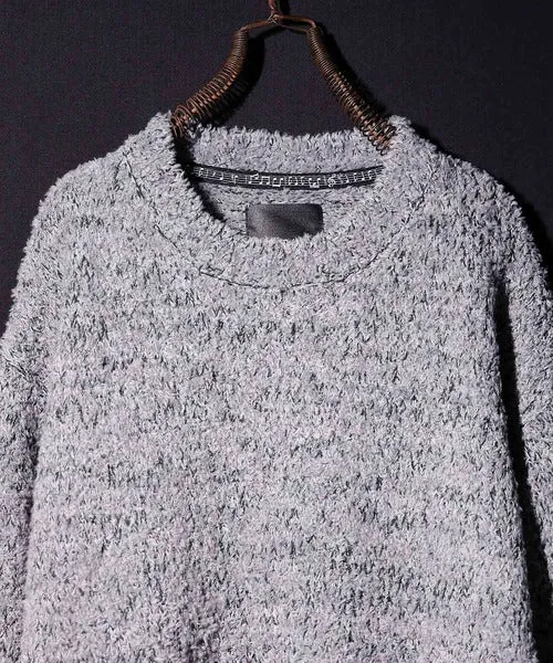 Number Nine Short Feather Knit Pullover