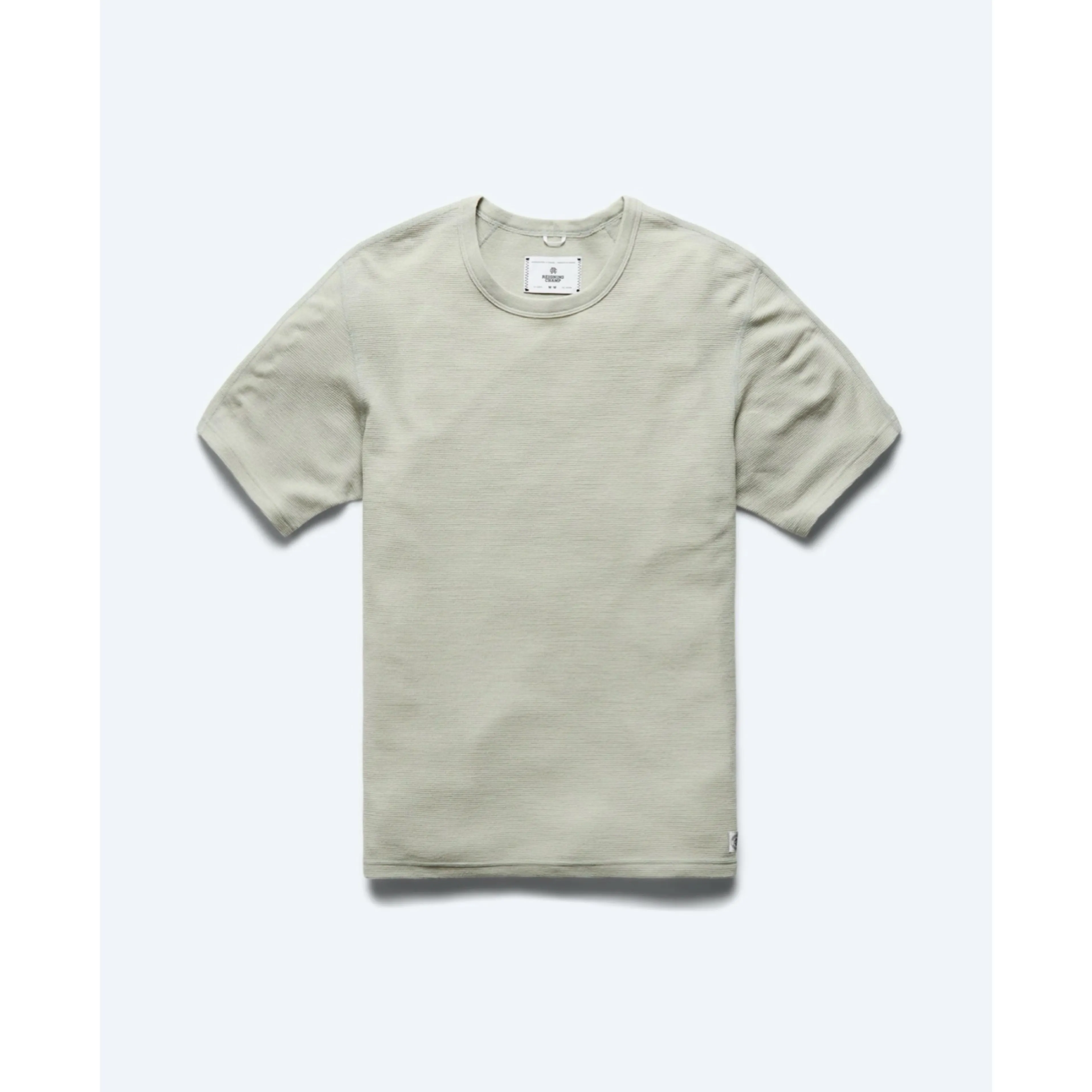 REIGNING CHAMP  |Crew Neck Wool Street Style Plain Short Sleeves Logo