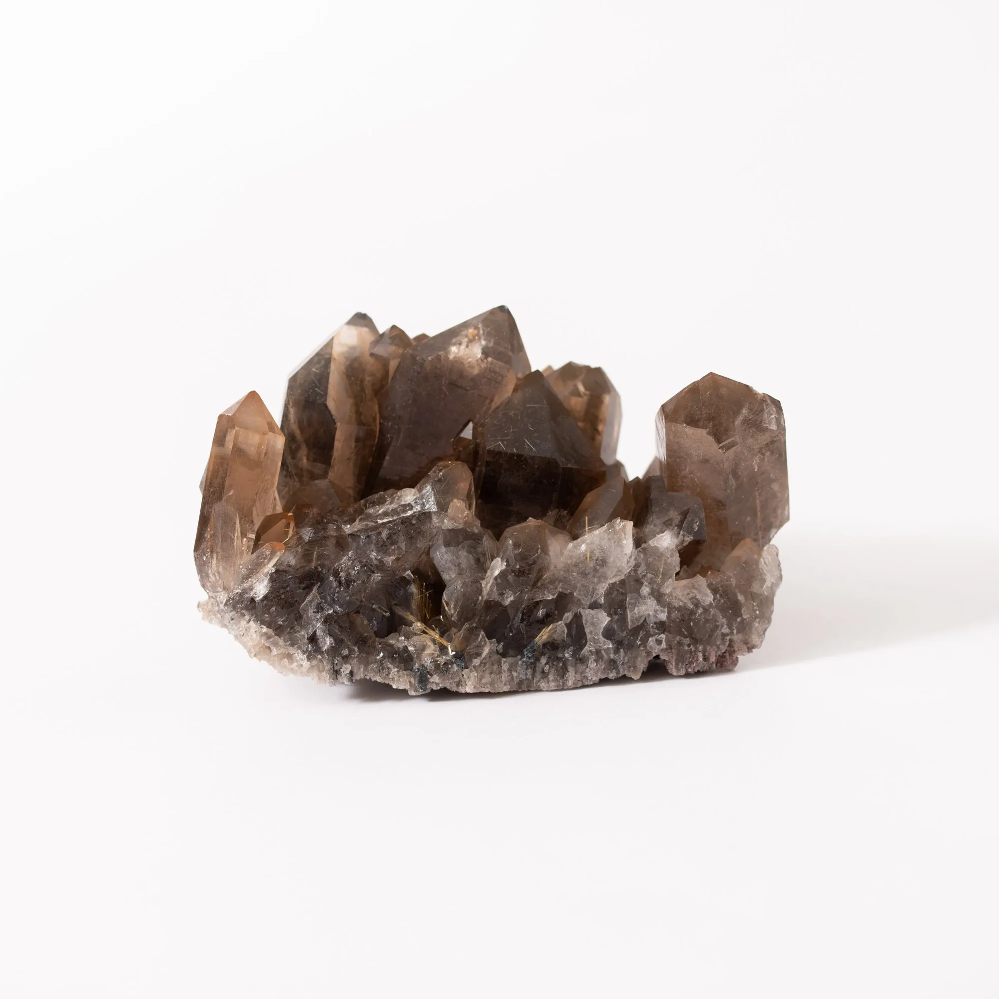 Rutilated Smokey Quartz Cluster - 1.586kg