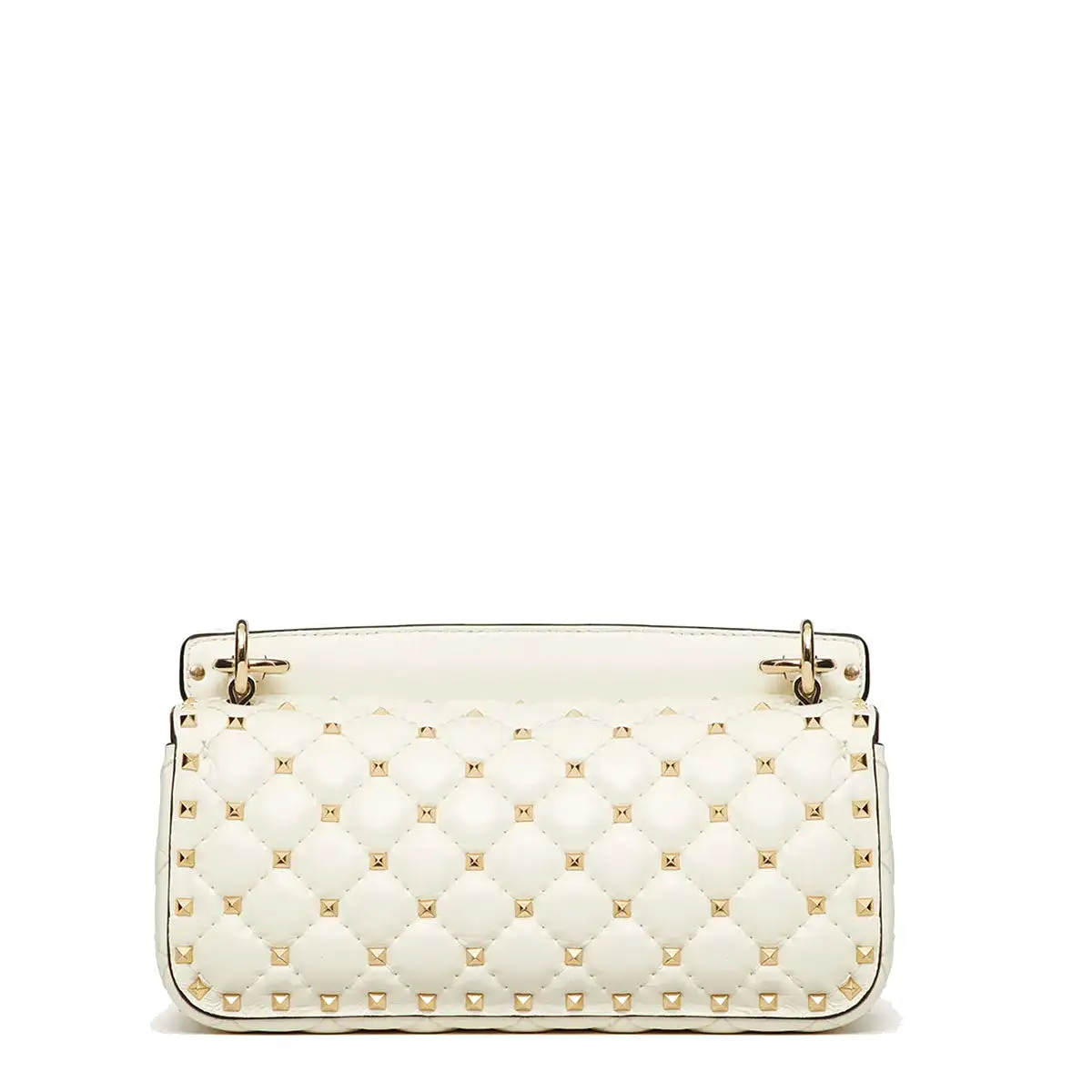 Spike Baguette Bag, Ivory