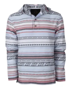 Sts Ranchwear Mens Hayden Blue Serape Pullover