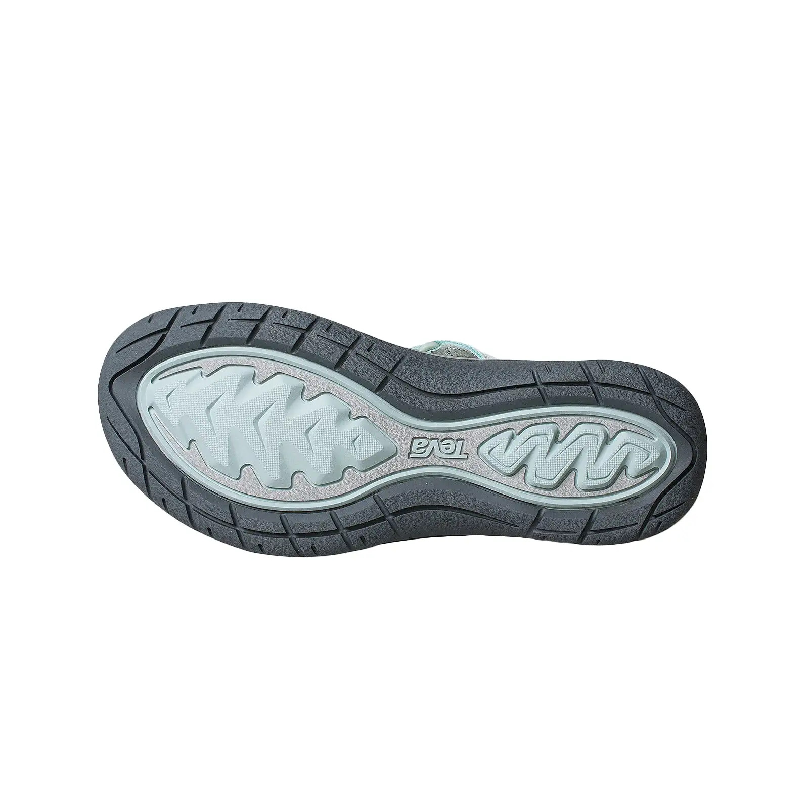 Teva Elzada Slide Gray Mist Sandals - Women's